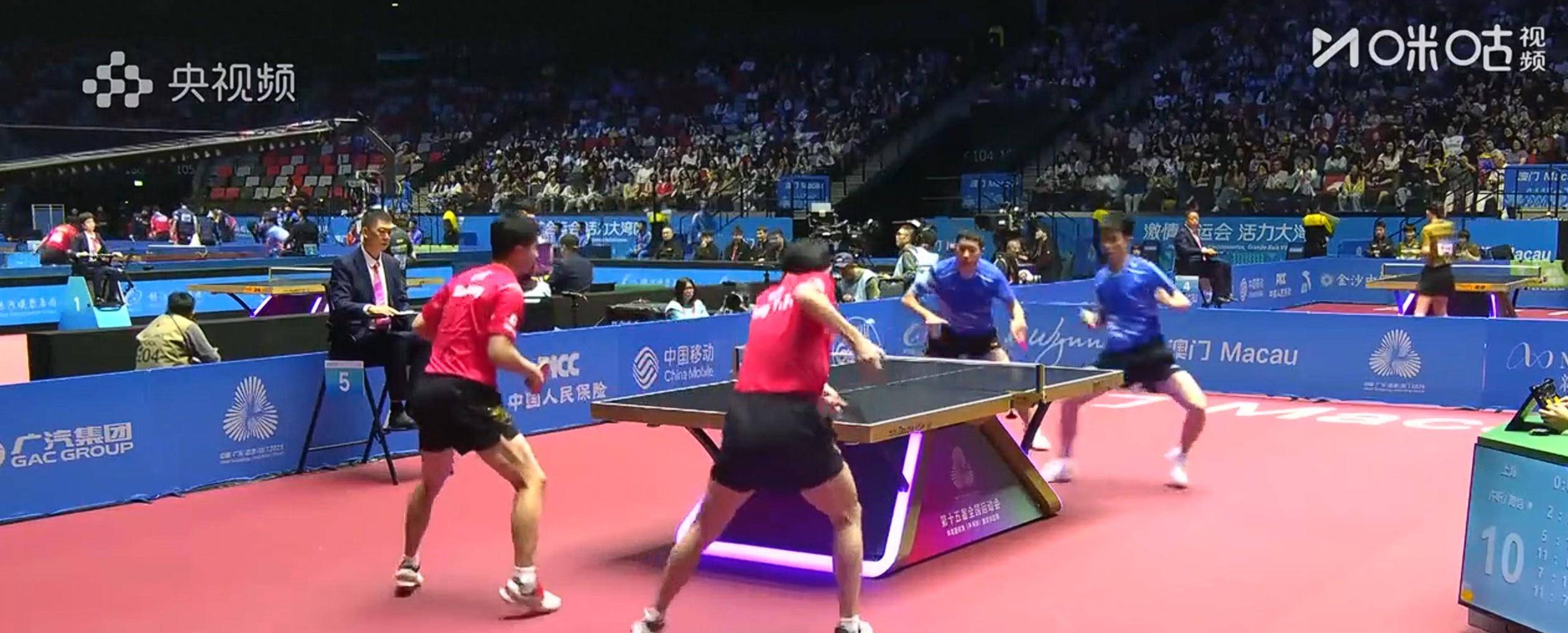 关于中国乒乓球队横扫英国乒乓球队，许昕绝境逆转的信息